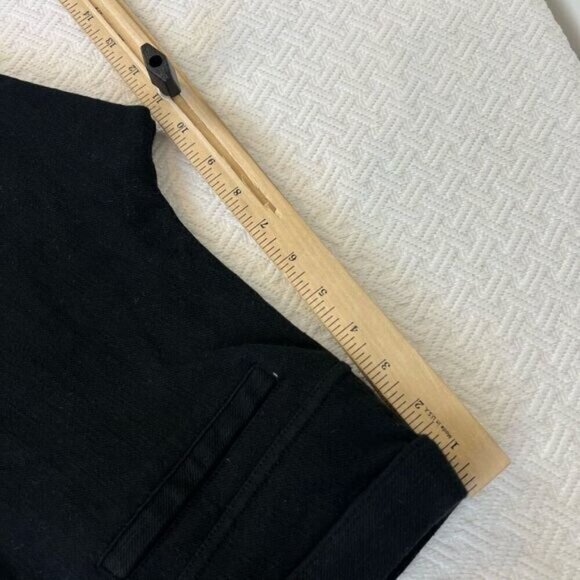 Vintage Hue Women’s Small Black Pull on Pants Jeans Trousers Stretch Jeggings - Picture 6 of 8